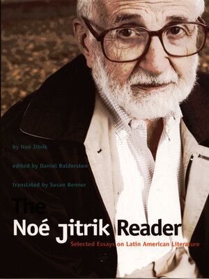 cover image of The Noé Jitrik Reader